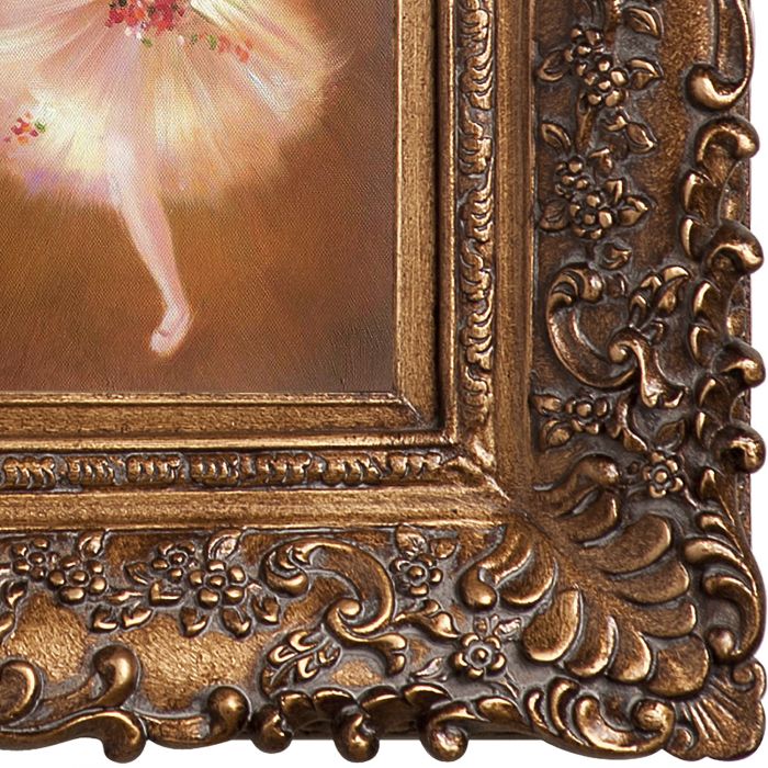Star Dancer (On Stage) Pre-Framed - Burgeon Gold Frame 8"X10"