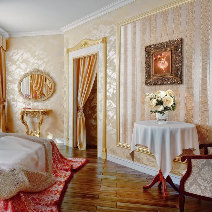 Star Dancer (On Stage) Pre-Framed - Burgeon Gold Frame 8"X10"