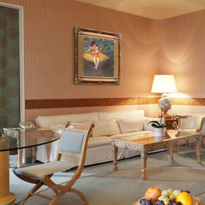 Dancer Making Points Pre-Framed - Renaissance Bronze Frame 20"X24"