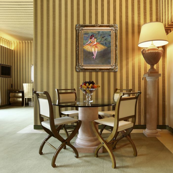 Dancer Making Points Pre-Framed - Renaissance Bronze Frame 20"X24"