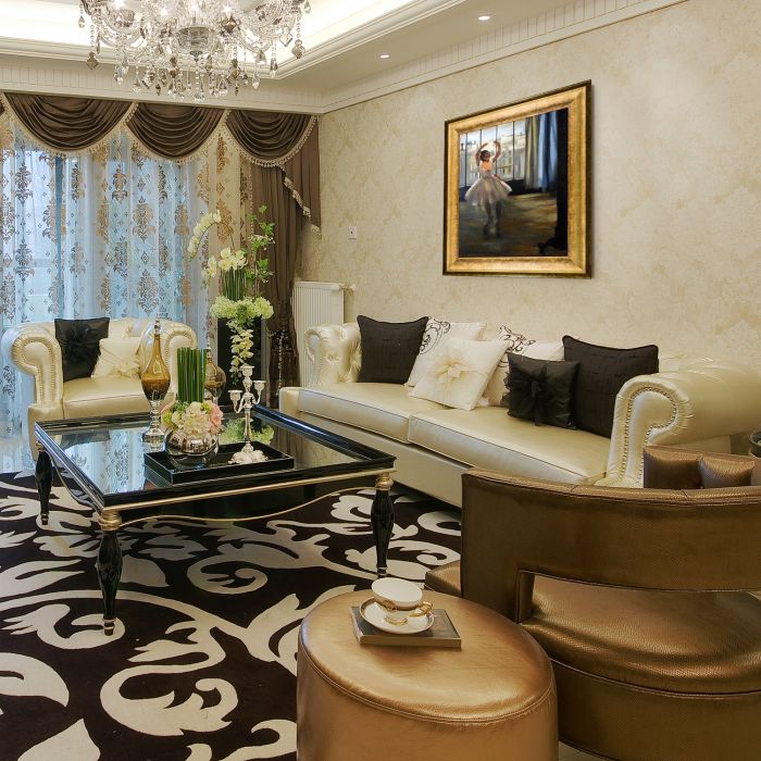 Dancer Posing Pre-Framed - Athenian Gold King Frame 20"X24"