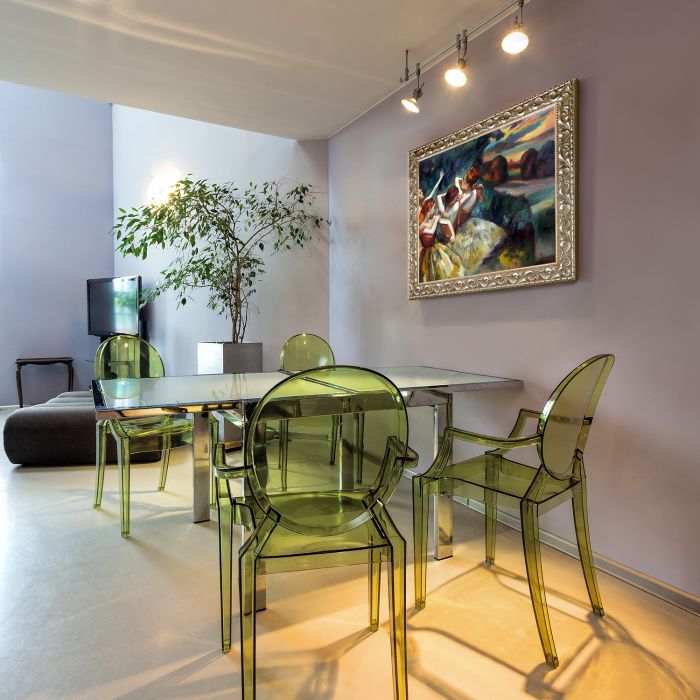 Four Dancers, 1900 Pre-Framed - Rococo Silver 20"X24"