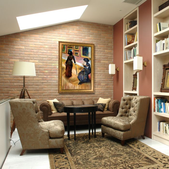 Mary Cassatt at the Louvre Pre-Framed - Versailles Gold King Frame 24" X 36"