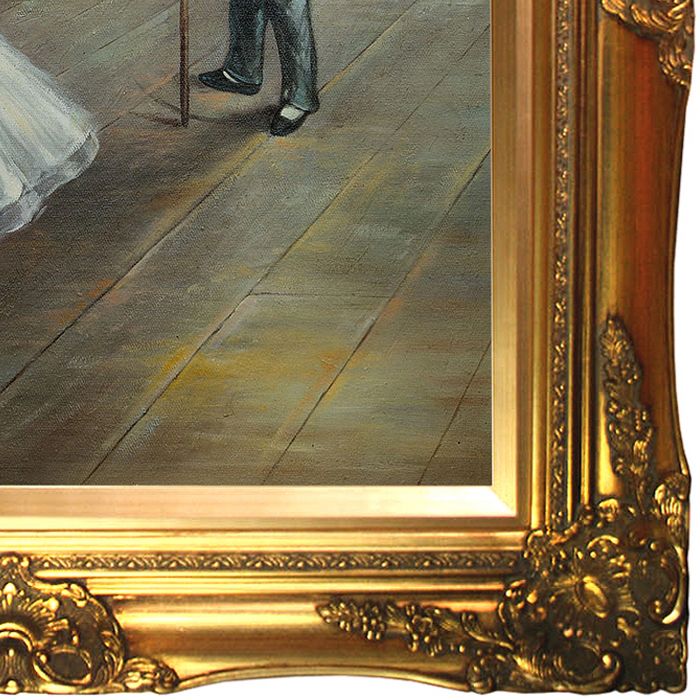 The Dance Class Pre-Framed - Victorian Gold Frame 20"X24"