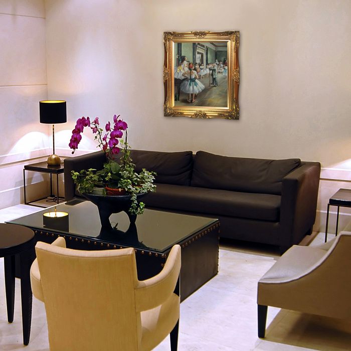 The Dance Class Pre-Framed - Victorian Gold Frame 20"X24"