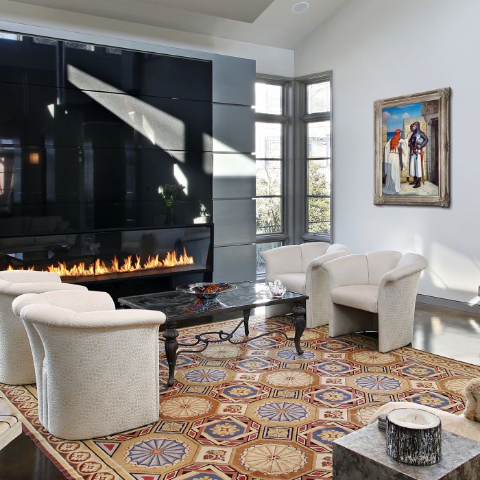 The Shadow, 1909 Pre-Framed - Renaissance Champagne Frame 24"X36"