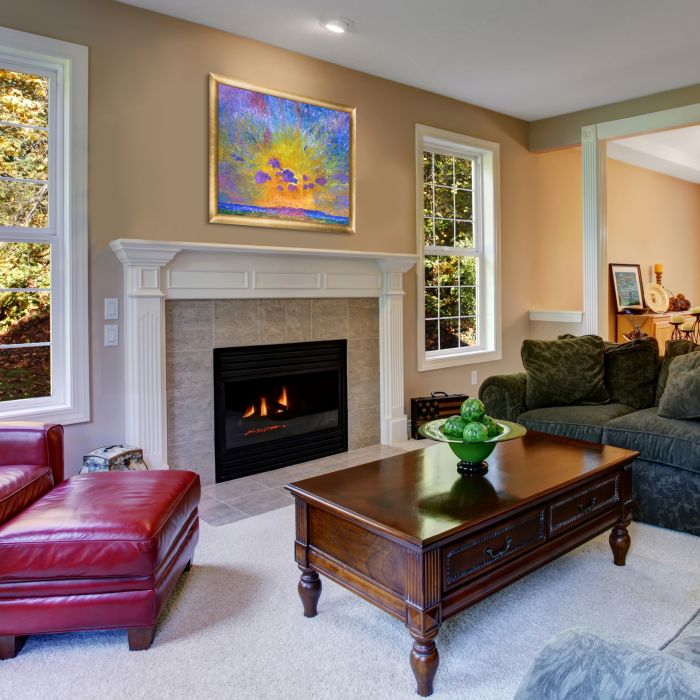 Zonnegloed, 1905 Pre-Framed - Gold Luminoso Frame 20"X24"