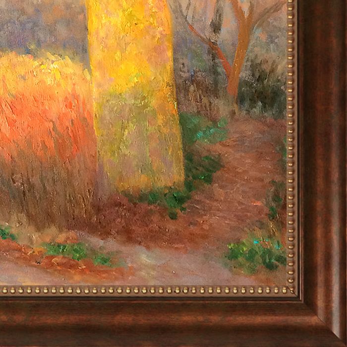 Tree in The Sun, 1900 Pre-Framed - Verona Cafe Frame 20"X24"