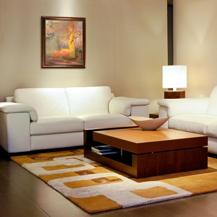 Tree in The Sun, 1900 Pre-Framed - Verona Cafe Frame 20"X24"