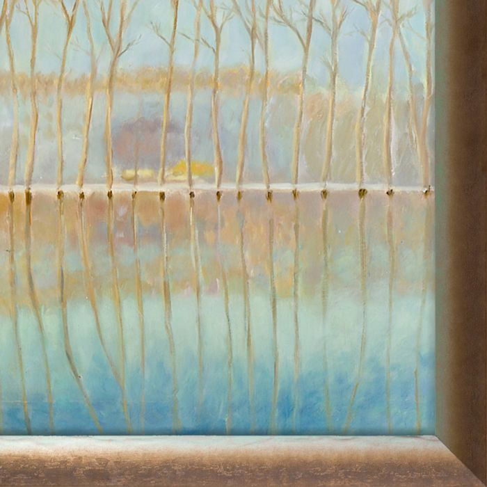 De Overstroming, 1892 Pre-Framed - Spoleto Bronze 24" X 36"