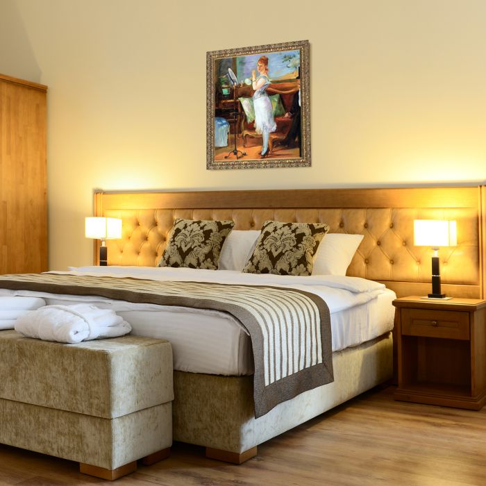 Nana Pre-Framed - Golden Oak Leaf Frame 20"X24"