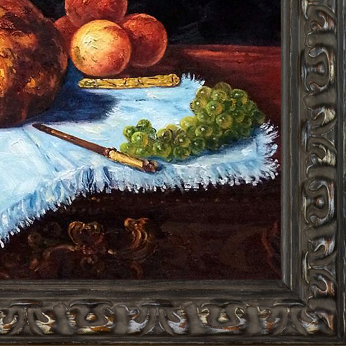 La Brioche Pre-Framed - Brimfield Weathered Black Frame 20" X 24"