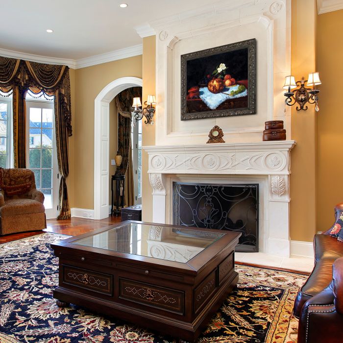 La Brioche Pre-Framed - Brimfield Weathered Black Frame 20" X 24"