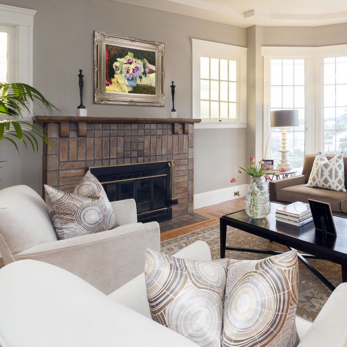 Vase of Flowers Pre-Framed - Renaissance Champagne Frame 20"X24"