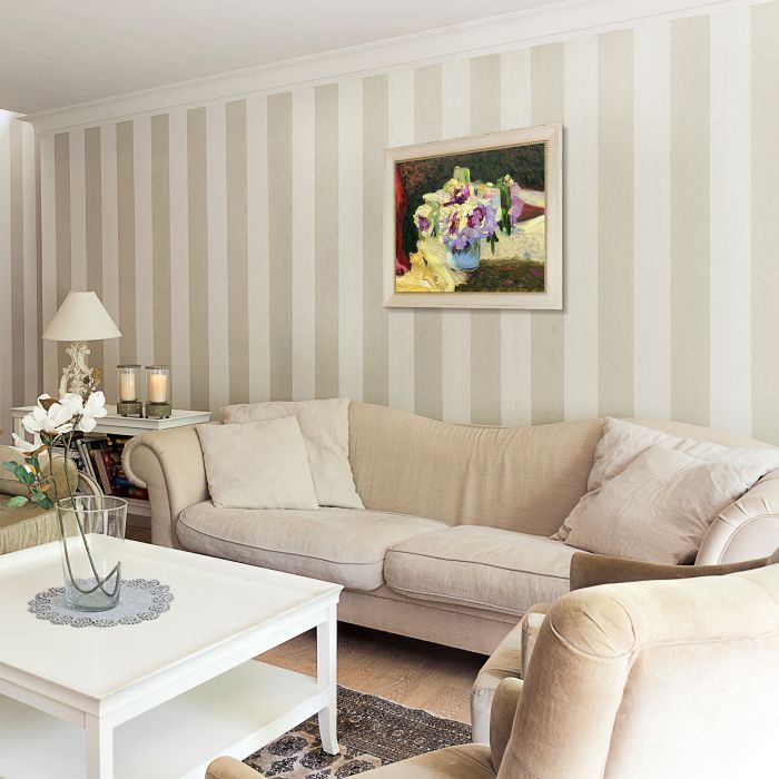 Vase of Flowers Pre-Framed - Constantine Frame 20" X 24"