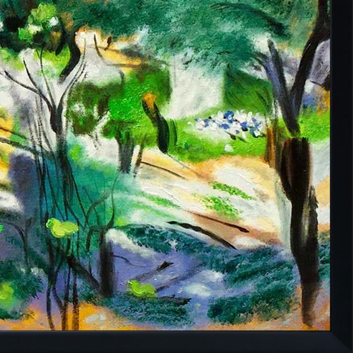 Berlioz Park Pre-framed - Studio Black Wood Frame 20"X24"