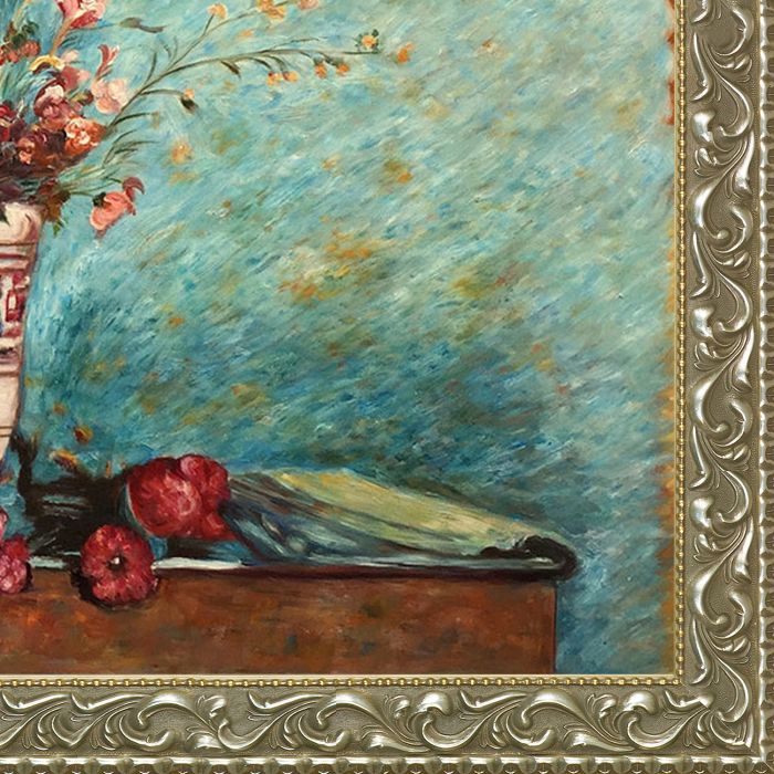 Carton d'etudes Pre-Framed - Rococo Silver 30"X40"