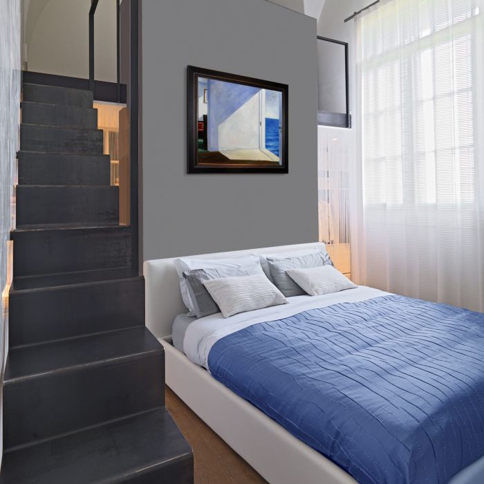 Rooms by The Sea Pre-Framed - Veine D'Or Bronze Angled Frame 20"X24"