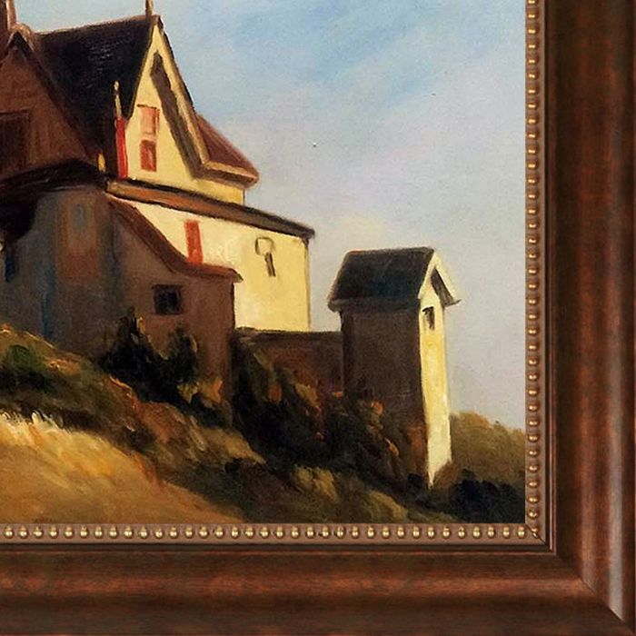 Lighthouse at Two Lights Pre-Framed - Verona Cafe Frame 20"X24"