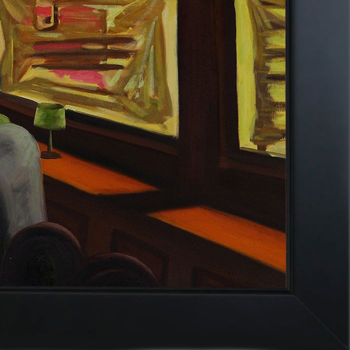 Chop Suey Pre-Framed - New Age Black Frame 20"X24"