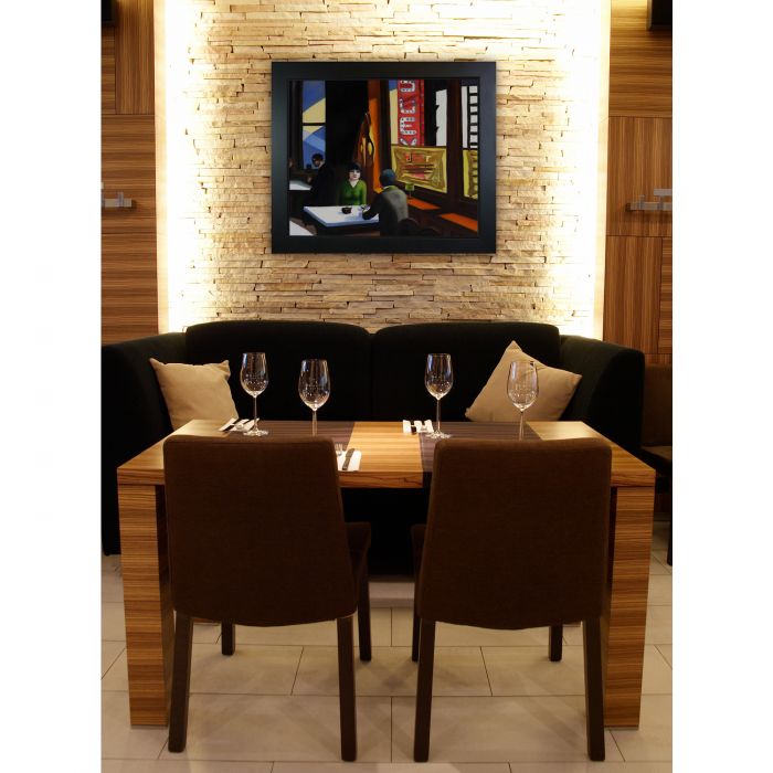 Chop Suey Pre-Framed - New Age Black Frame 20"X24"