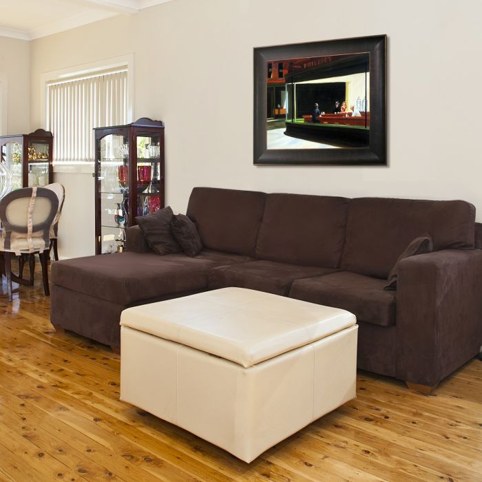 Nighthawks, 1942 Pre-Framed - Veine D'Or Bronze Scoop Frame 20"X24"