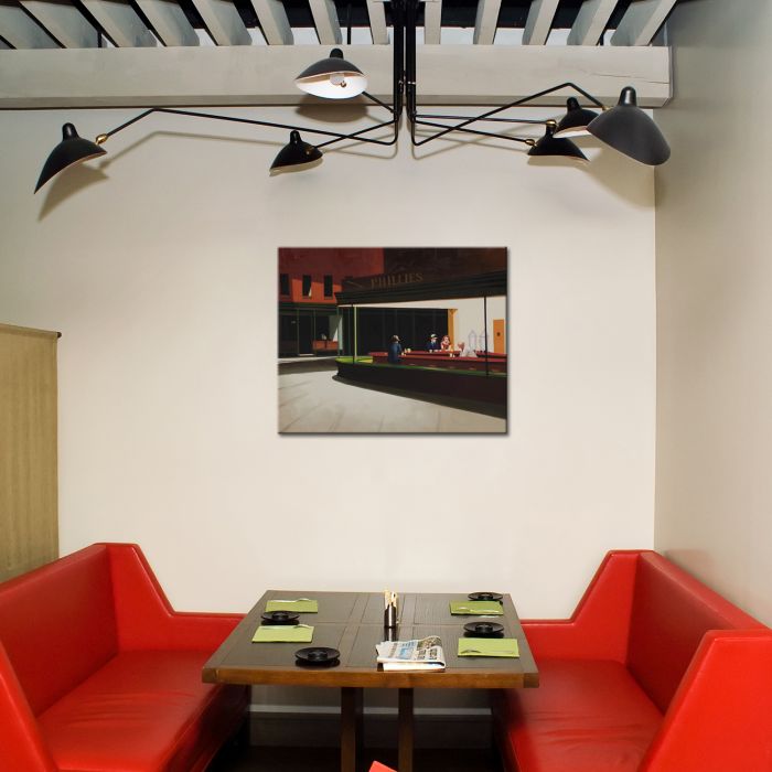 Night Hawks, 1942 Gallery Wrap - Gallery Wrap 20"X24"