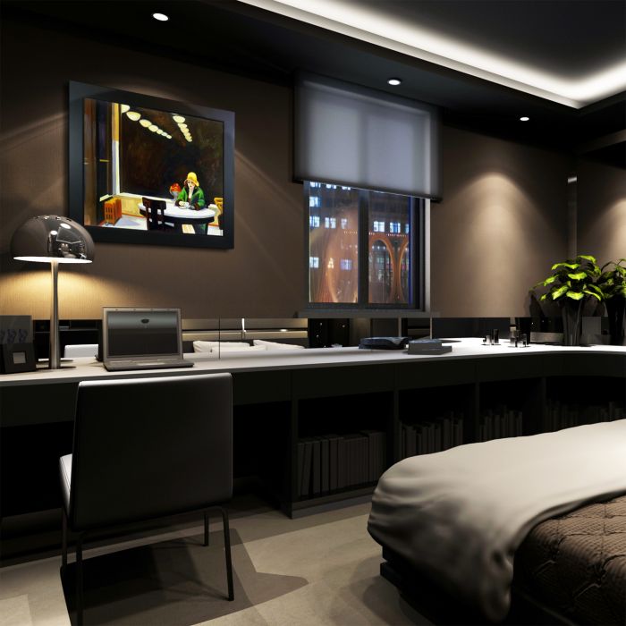 Automat Pre-Framed - New Age Black Frame 20"X24"