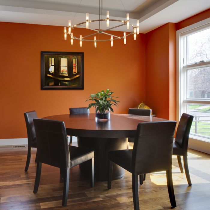 Night Windows Pre-Framed - Veine D'Or Bronze Angled Frame 20"X24"