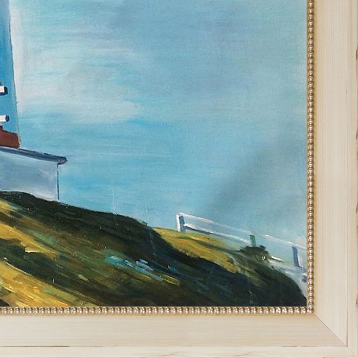 Light at Two Lights Pre-Framed - Constantine Frame 24" X 36"