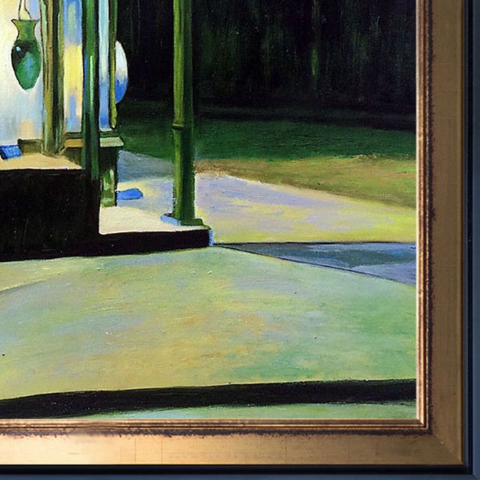 Drug Store Pre-Framed - Piccino Luminoso and Black Wrap Custom Stacked Frame 20" X 24"