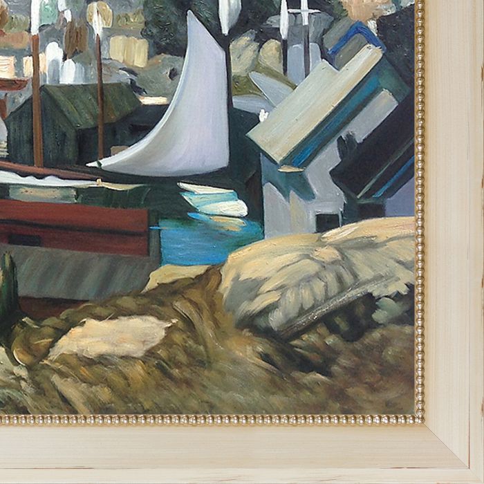 Gloucester Harbor, 1912 Pre-Framed - Constantine Frame 24" X 36"