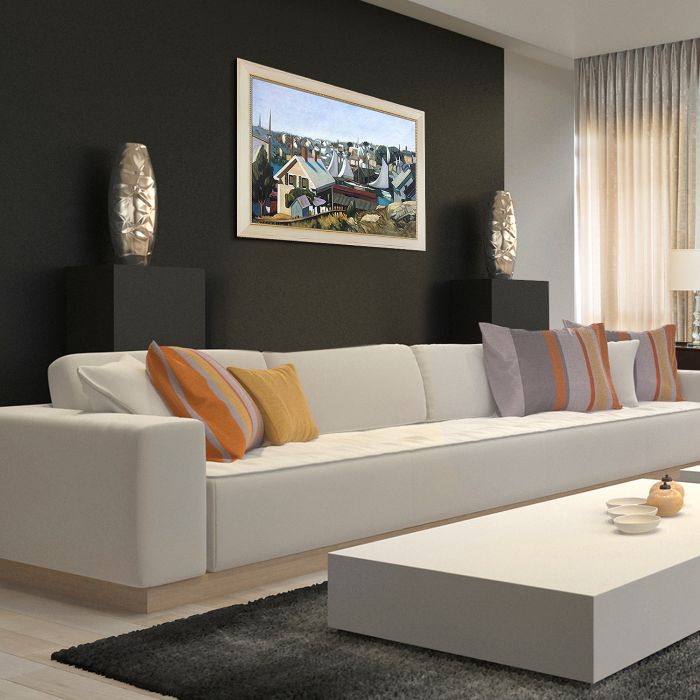 Gloucester Harbor, 1912 Pre-Framed - Constantine Frame 24" X 36"