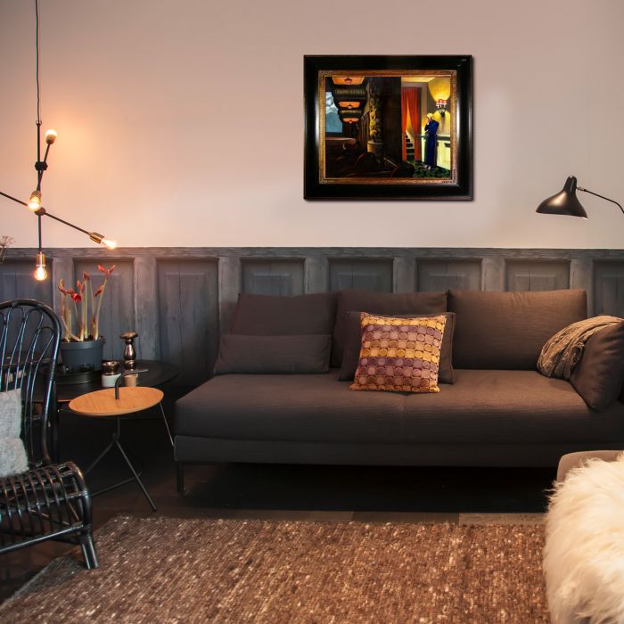 New York Movie, 1939 Pre-Framed - Opulent Frame 20"X24"