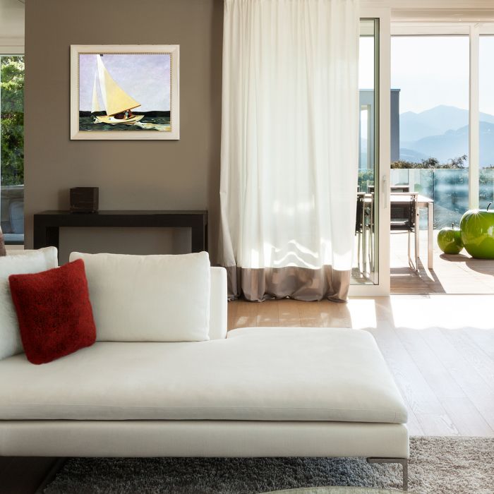 Sailing, 1911 Pre-Framed - Constantine Frame 20" X 24"