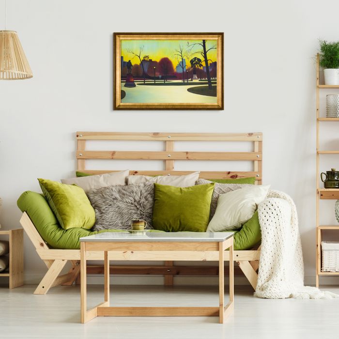 Shakespeare At Dusk, 1935 Pre-Framed - Athenian Gold Frame 24"X36"