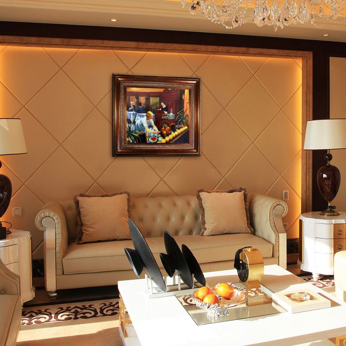 Tables for Ladies, 1930 Pre-Framed - Mediterranean Bronze Frame 20"X24"