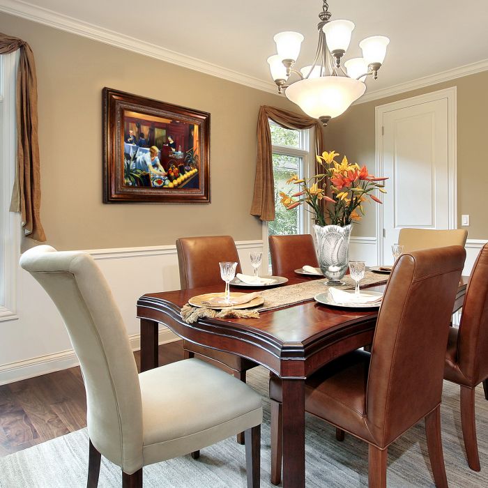 Tables for Ladies, 1930 Pre-Framed - Mediterranean Bronze Frame 20"X24"