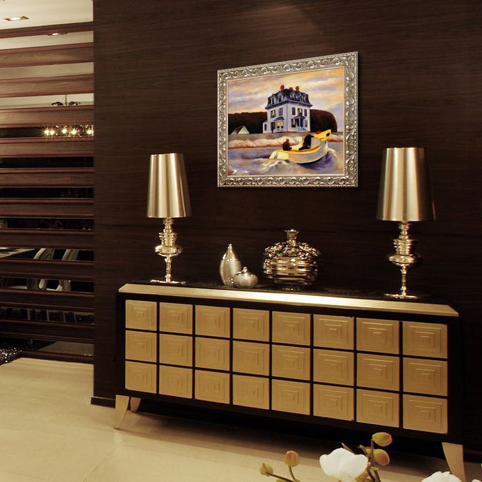 The Bootleggers, 1925 Pre-Framed - Rococo Silver 20"X24"