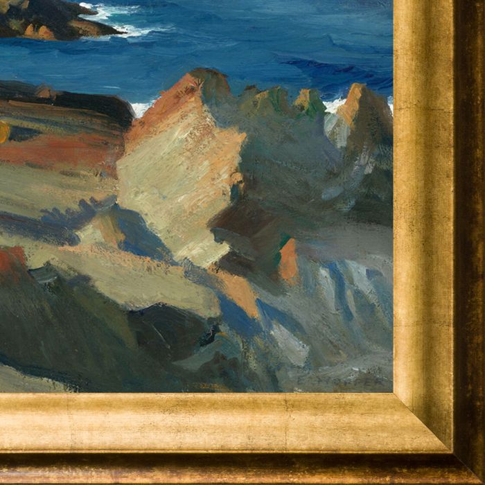 Square Rock, Ogunquit 1914 - Athenian Gold Frame 20"X24"