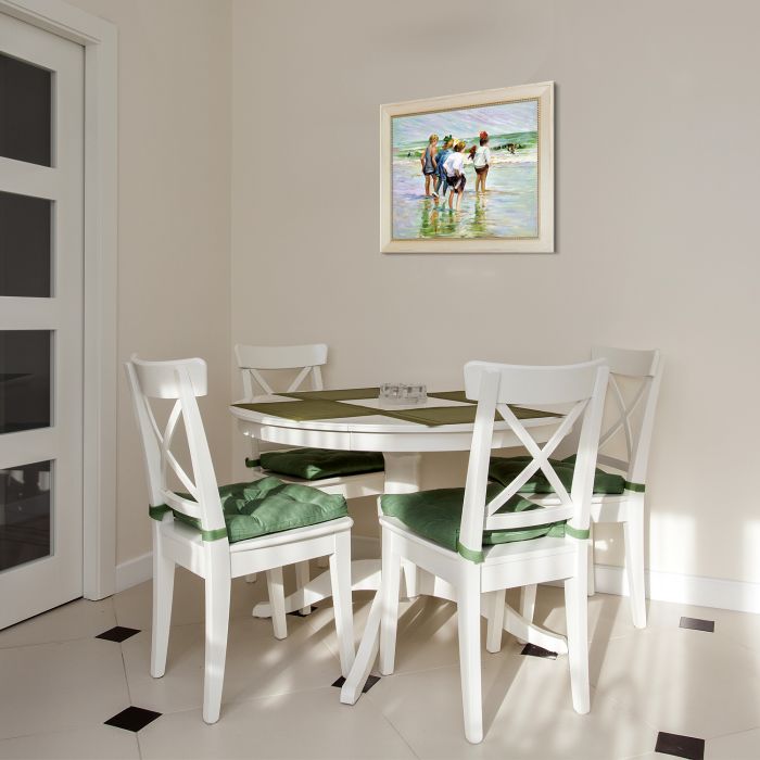 Summer Day, Brighton Beach Pre-Framed - Constantine Frame 20" X 24"