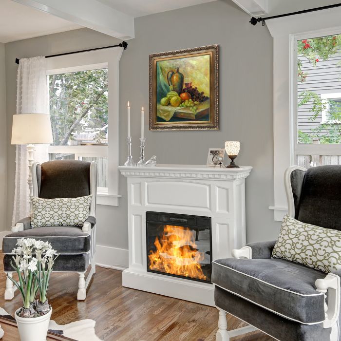 Still Life Preframed - Baroque Antique Gold Frame 20"X24"