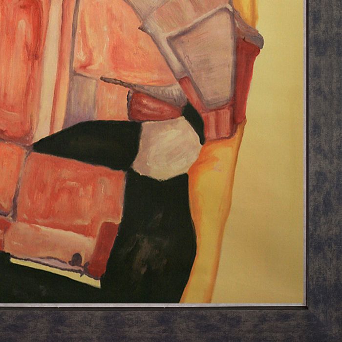 The Daydreamer (Gerti Schiele), 1911 Pre-Framed - Suede Premier Frame 24"X36"