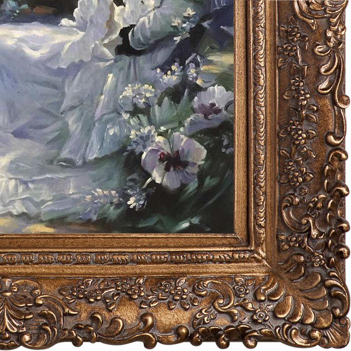 Delicious Solitude Pre-Framed - Burgeon Gold Frame 20"X24"