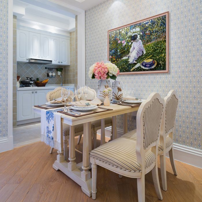 Lady in the Garden in June Pre-framed - Rose Gold Classico Frame 24" X 36"