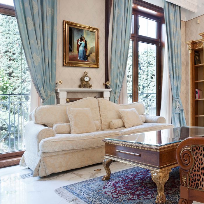 The Kiss Pre-Framed - Florentine Gold Frame 20"X24"