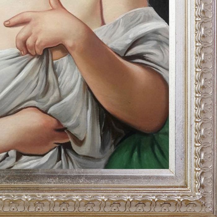 Odalisque Pre-Framed - Elegant Champagne Frame 20"X24"