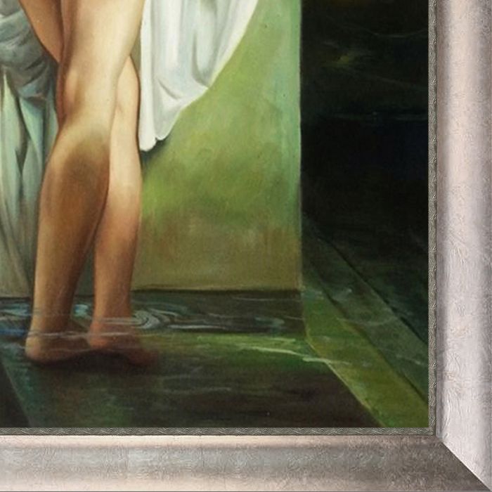 Ballerina Carlotta Chabert as Venus Preframed - Champage Scoop with Swirl Lip Frame 24"X36"