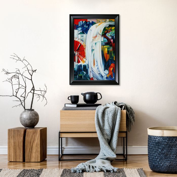 The Bewitched Mill Pre-framed - Black Matte Frame 24"X36"