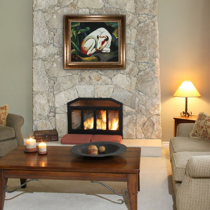 The Bull Pre-Framed - El Dorado Gold Frame 20"X24"